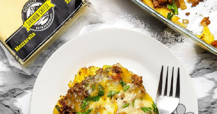 Cheesy Minced Beef Loaded Fries - Sirimon Cheese